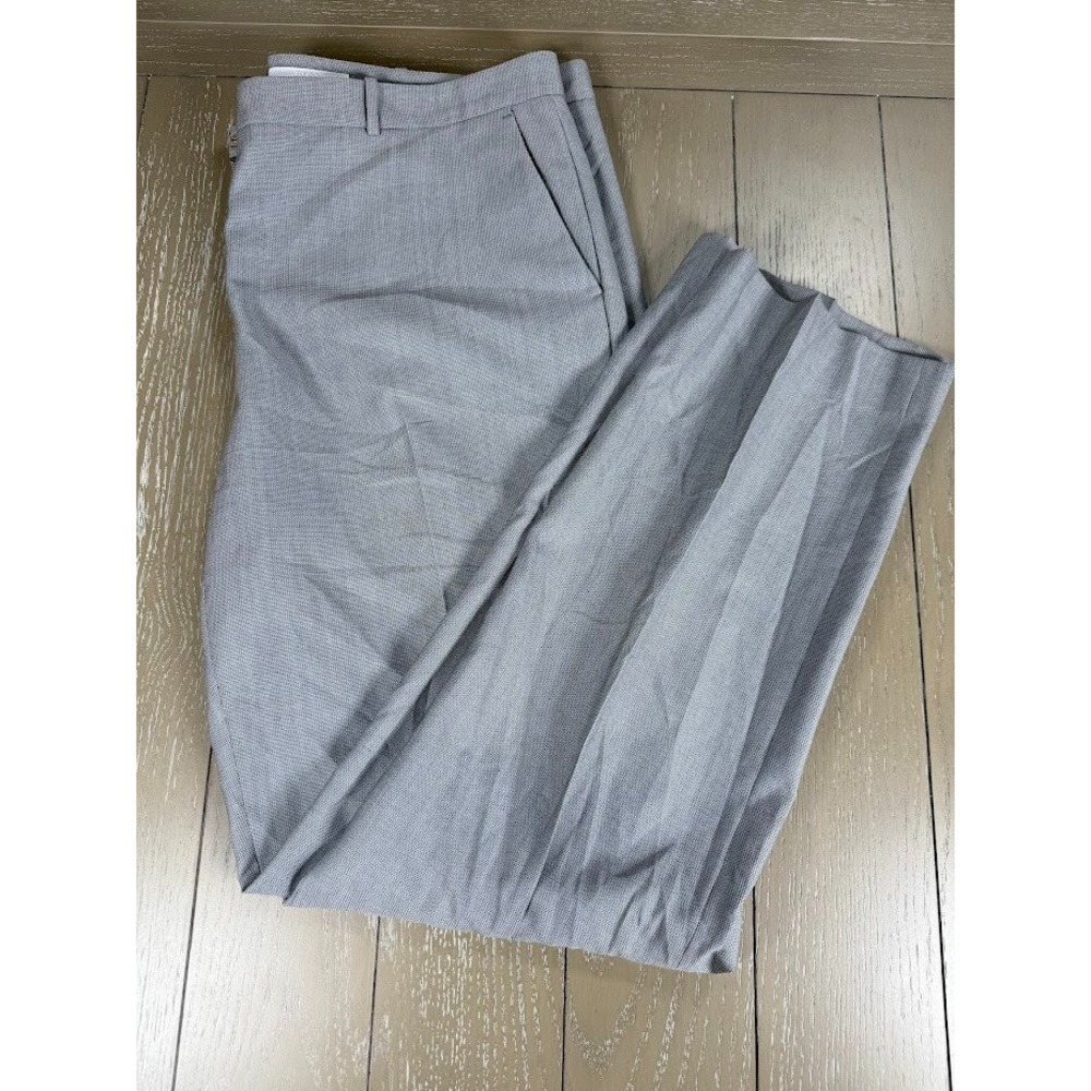 Hugo Boss Pants Womens Size 14 Gray Career Dress Trousers Minimalist Structured